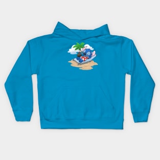 Badness Level: Low Kids Hoodie